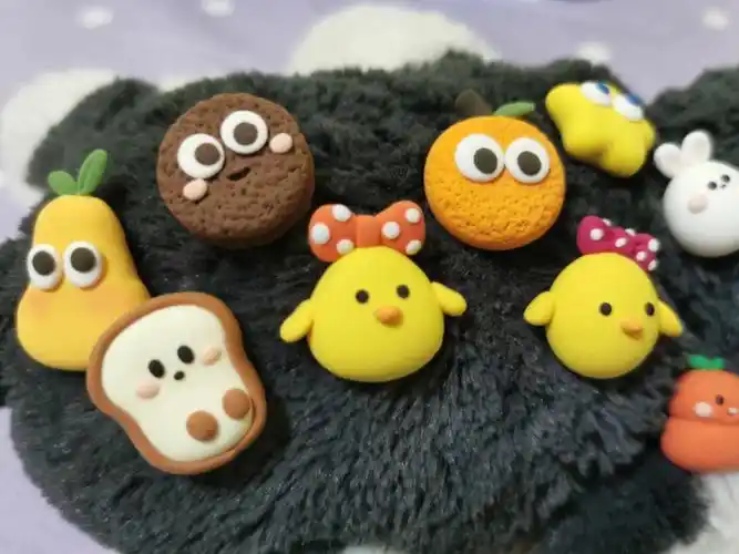 粘土制作的小可爱