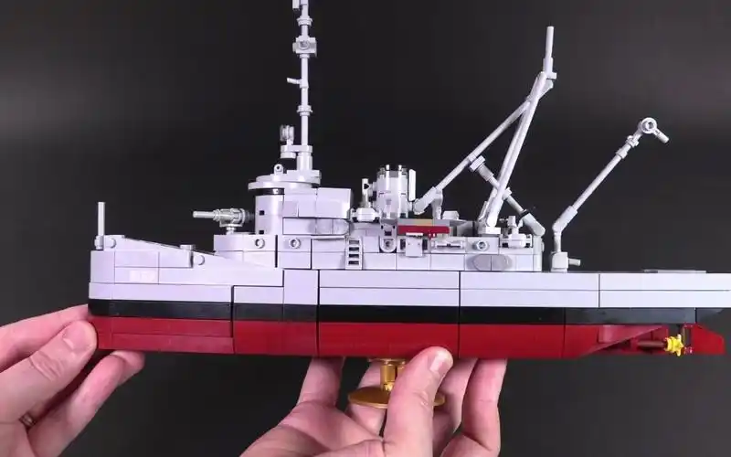 乐高moc作品切洛基级远洋拖船美国海军二战舰艇