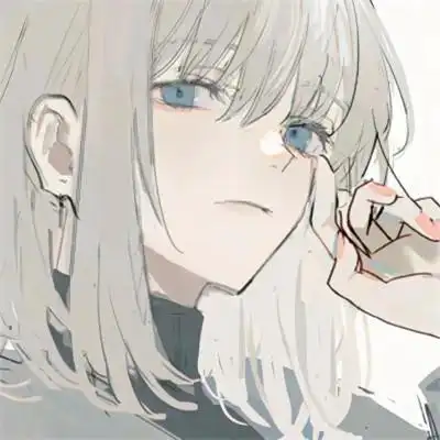 动漫女生高清精致头像图片