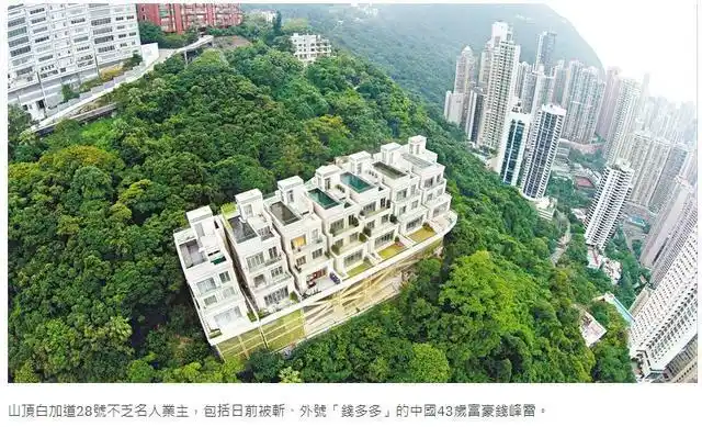 马云好友钱峰雷不简单,与李兆基刘銮雄为邻,是王菲李亚鹏座上宾