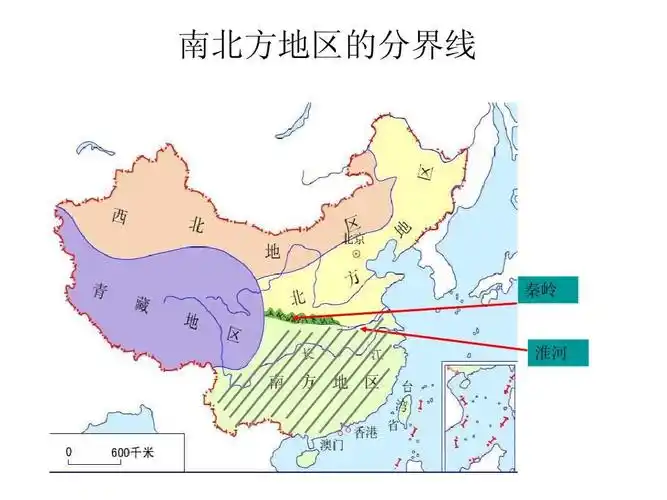 地理:5.2《南方地区和北方地区》课件1(人教新课标八年级下)_文档下载