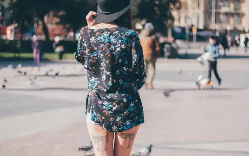 非主流纹身图案桌面壁纸纹身美女非主流美女纹身纹身图案