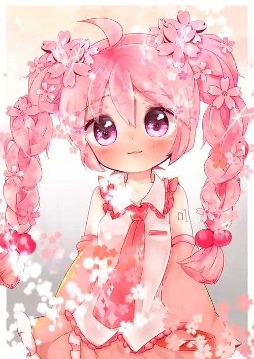 樱miku~ #初音# #二次元# #q版