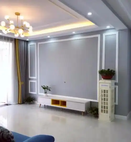 新房装修,50款不同电视墙实景,总有一款你喜欢的,太漂亮了!