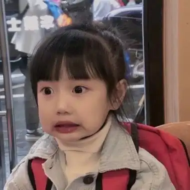 可爱的小女孩头像网红图片高清网红小女孩图片可爱头像