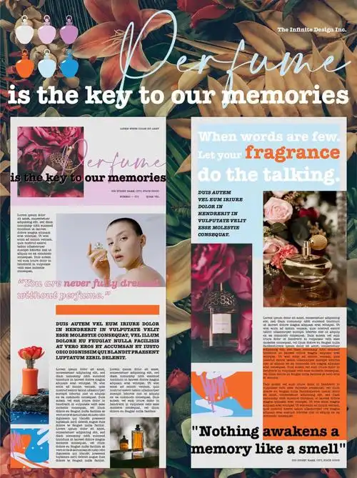 原创设计复古又新潮的报纸风长图文排版