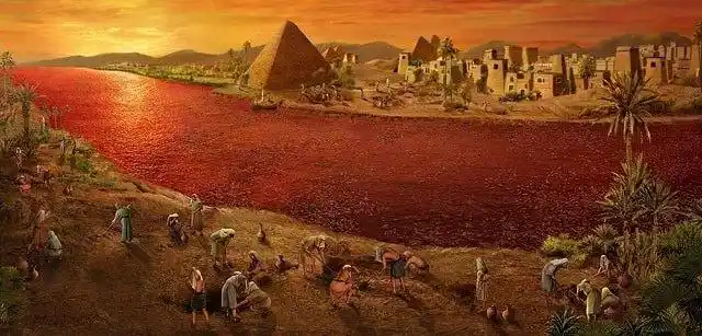 十灾之"血灾"说到复仇,即使仁慈的上帝,也会变成无情的杀手,更别提比