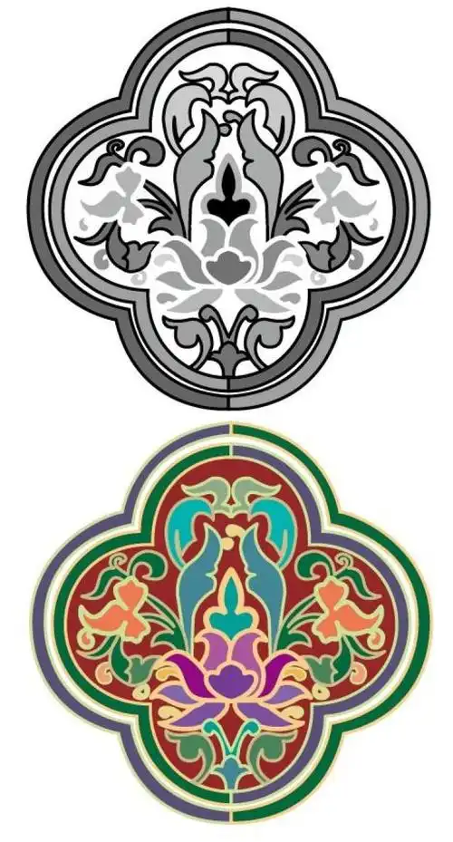 传统吉祥图案矢量素材