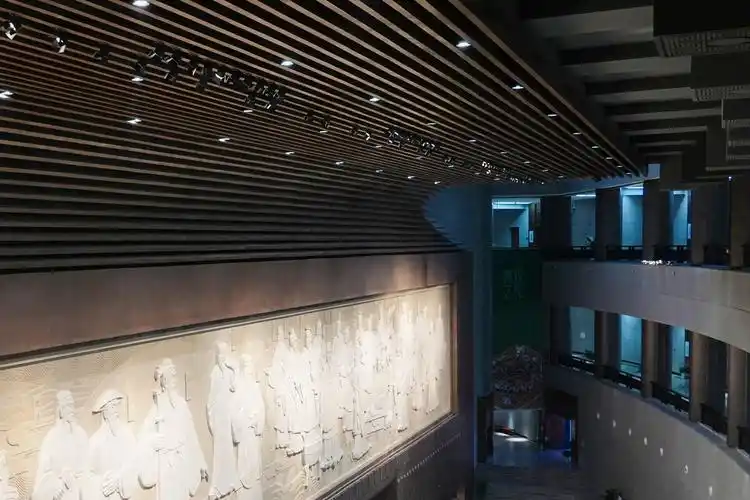 郑州博物馆新馆大厅内景