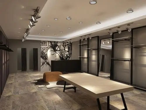 服装店女装店模型(含贴图光域网) 带施工图截图