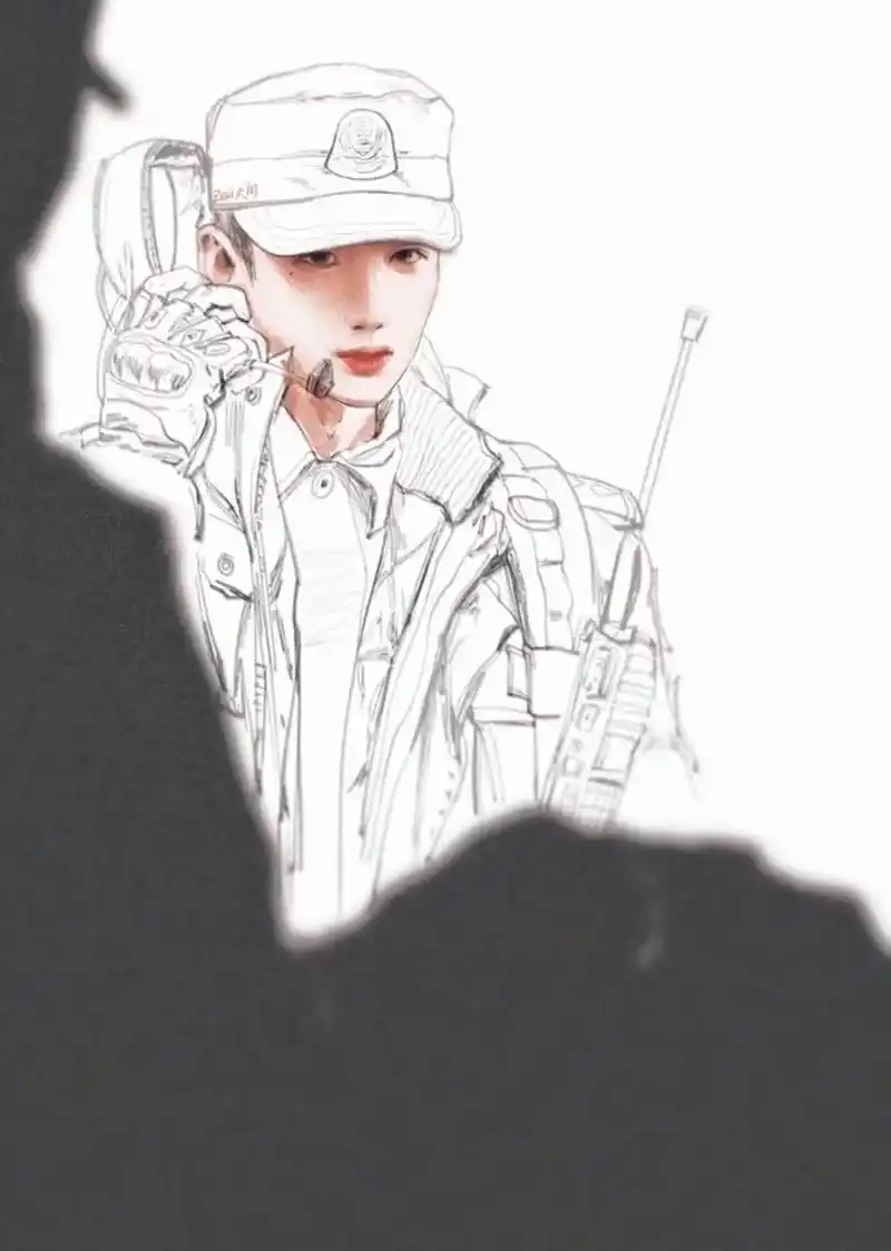 漫画版邢克垒真的太帅了 #白敬亭  - 抖音