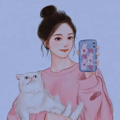 女生插画头像 - 堆糖,美图壁纸兴趣社区