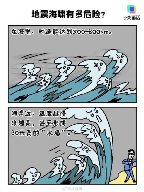 震后出现满沙滩鱼虾要小心海啸#今日,中国台湾花莲县海域发生7.