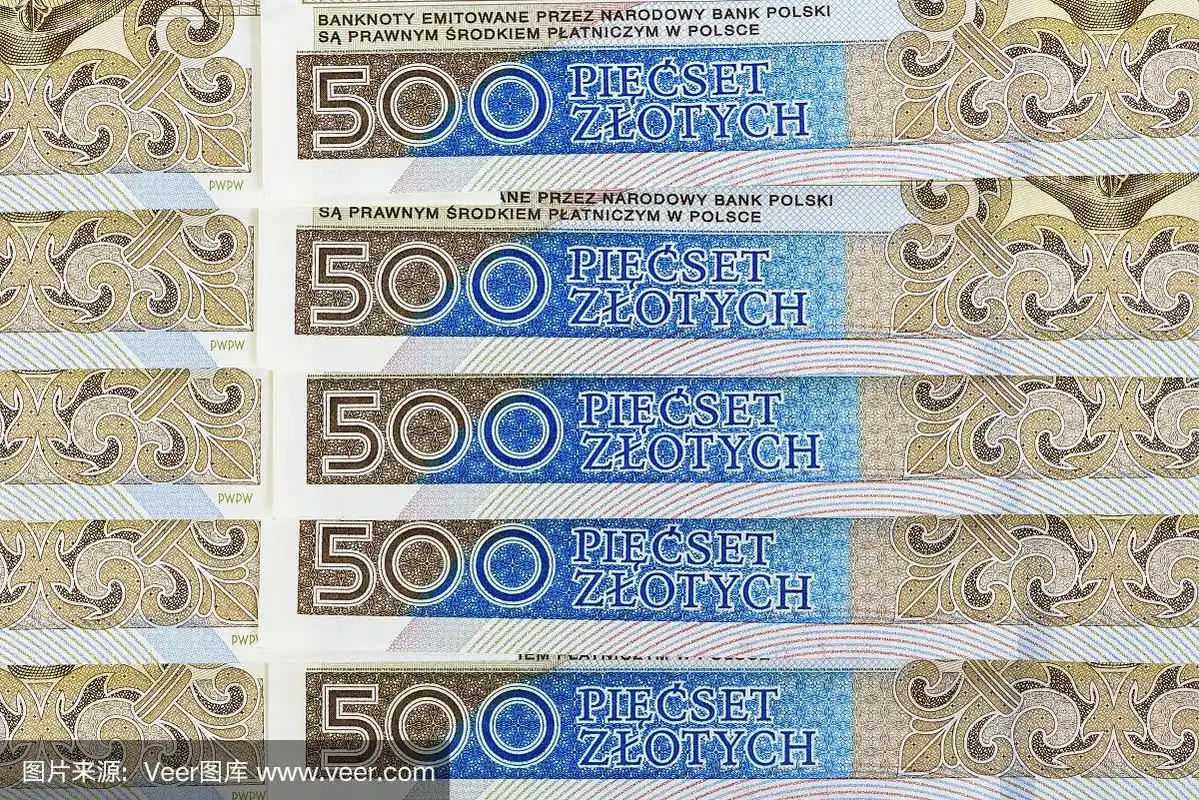 500英镑钞票的特写