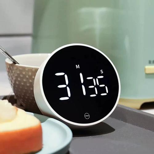 rotating timer brightness adjustable magnetic led digital di