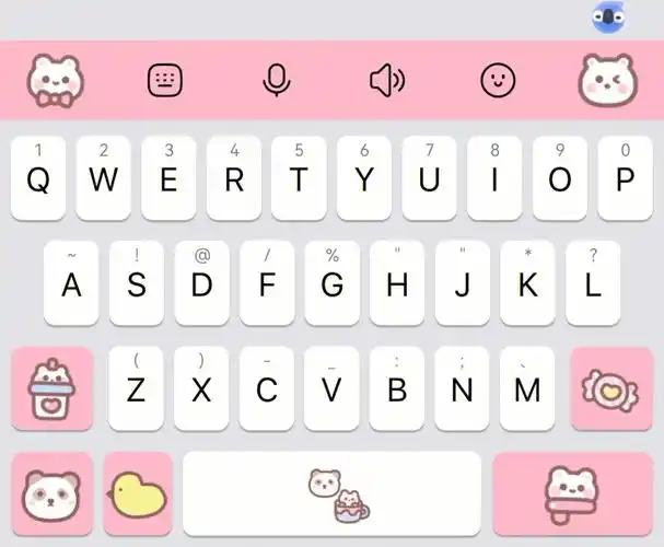 绝美键盘皮肤姐妹们冲呀