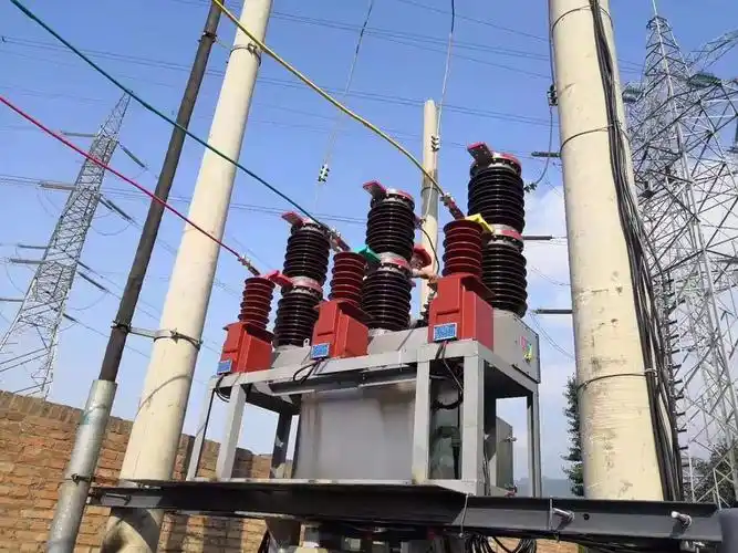 35kv电站高压断路器短路自动跳闸