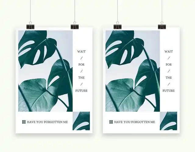 简约北欧ins海报