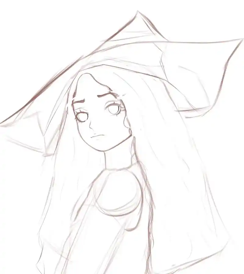 漂亮姐姐我最爱.#procreate绘画 #绘画过程 #画画 - 抖音