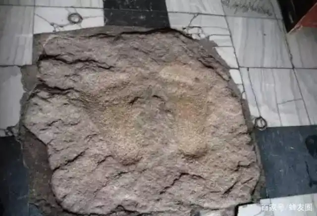 1,金地藏脚印 金地藏脚印,传说中是金地藏来九华山经过时所踏之 ..