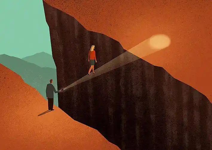 意大利插画师 davide bonazzi 颇有寓意的插画作品