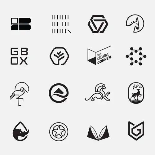 分享100多款图形logo设计