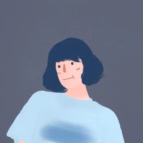 2021最新微信情侣抽象手绘头像