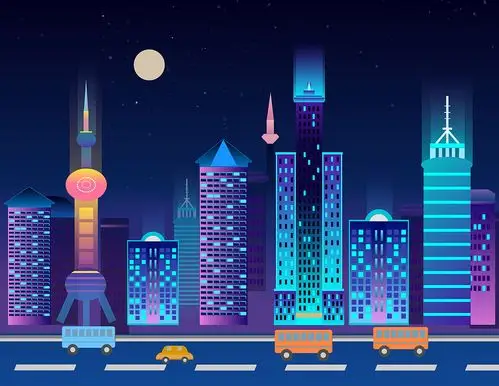 城市夜景