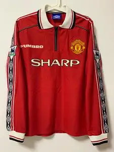 曼联9899 茵宝长袖球衣