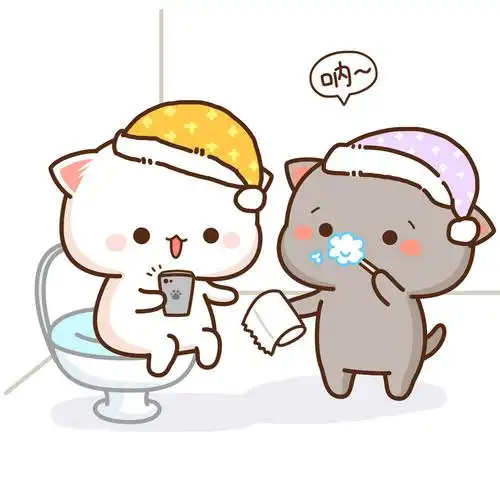 表情包 #萌萌哒 #可爱 #猫咪 #情侣