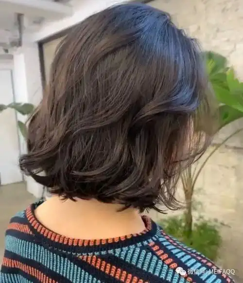 波波头这样烫,优雅大方又时尚|短发|卷发|波波头|时尚|发型