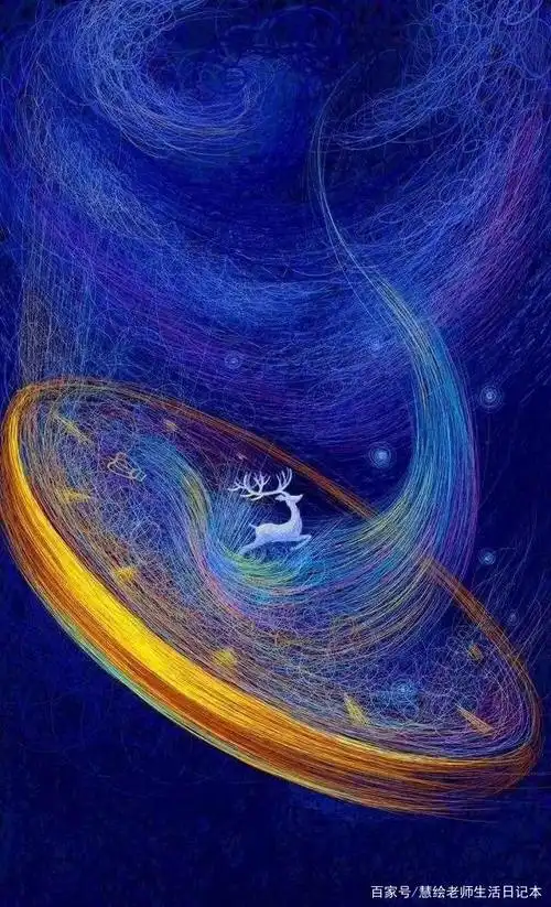 独特的表现手法梦幻麋鹿充满印象