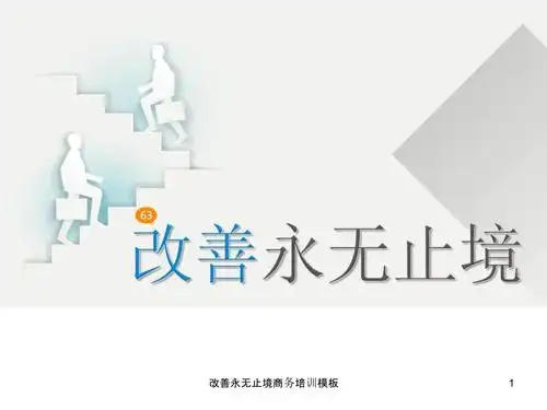 改善永无止境商务培训模板课件.ppt 30页
