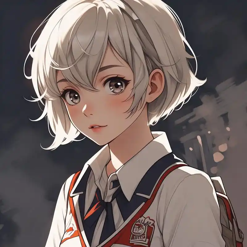 卡通短发女生头像,真的太好看啦94