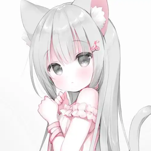 超级可爱的女生动漫头像,不过有个信念支柱似乎也不错