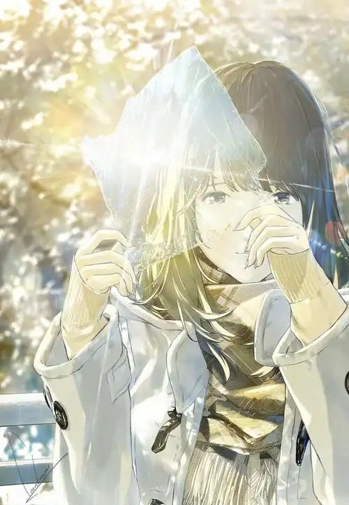 温柔治愈的氛围感人物插画充满透明感与空气感的色彩魅力