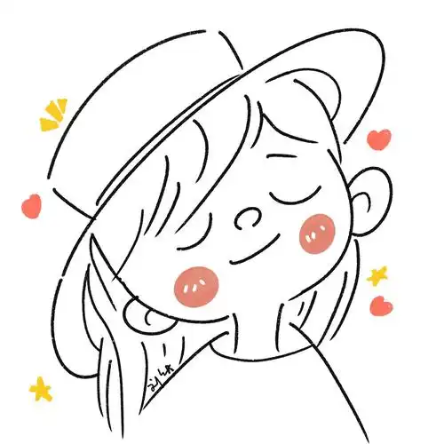 原创简笔画头像