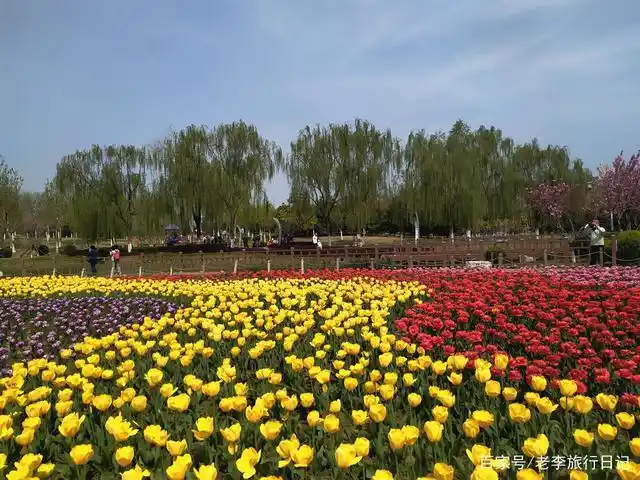 房山长阳公园步步皆美景