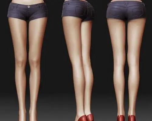 【图】腿直的标准图 如何自测腿型