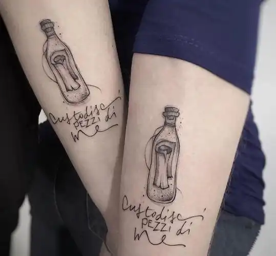 很有意义的一组情侣纹身图案(3)