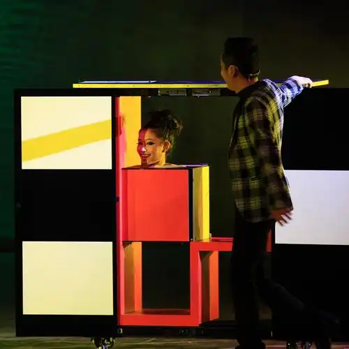 舞台摄影:丁建中魔术表演