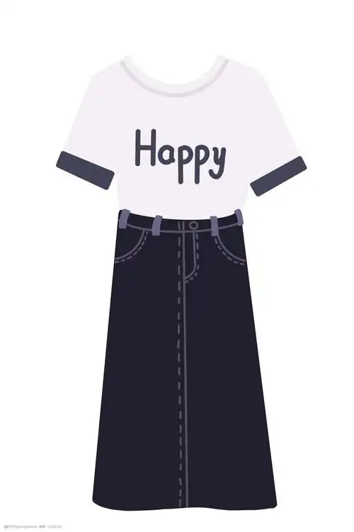 卡通一体连衣裙