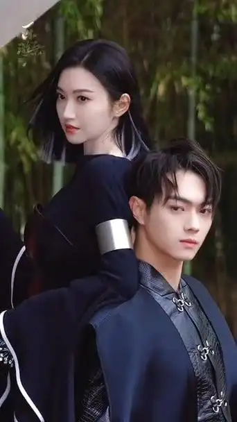 许凯景甜竹林掠影芭莎大片