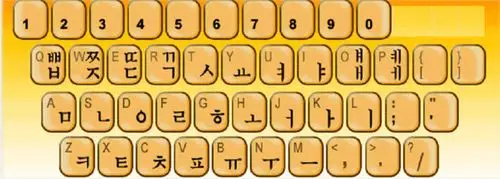 韩语输入法:智能手机 电脑版对照及设置方法