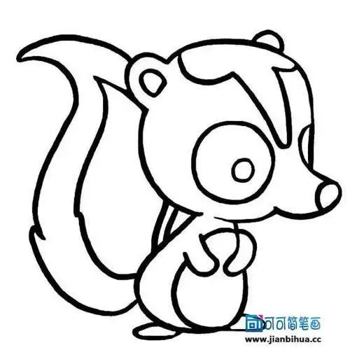 小动物图片简笔画 春天的小动物图片简笔画 简笔画图片大全-普车都