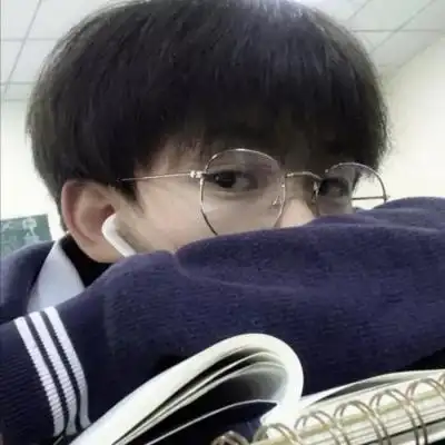 ins小清新/露半脸男头/库存 愿_男生头像_我要个性网