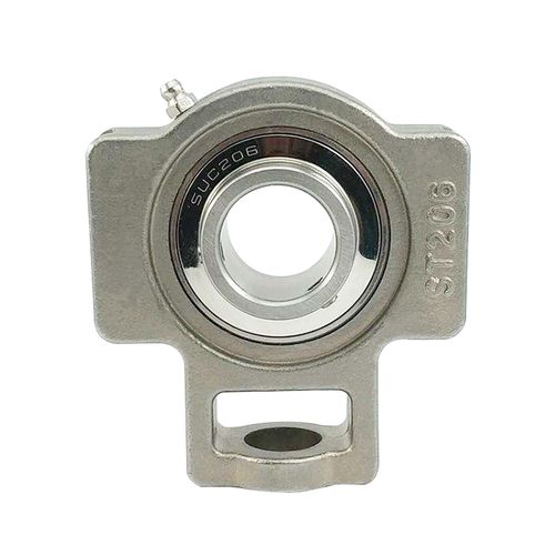 304不锈钢国标轴承带滑槽座 st204 st205 st206 st207 t208 st209