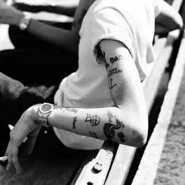 霸气男头像超拽社会帅气纹身男生个性图片