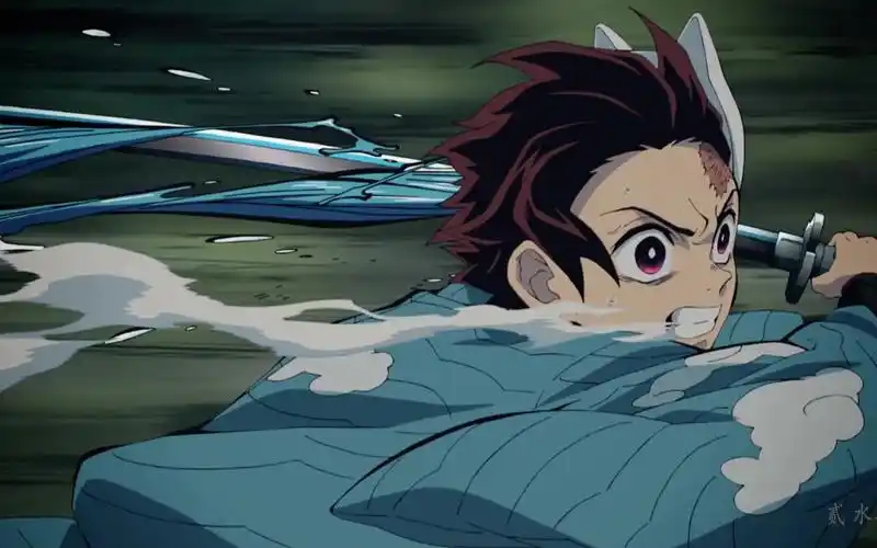 [鬼灭之刃] 炭治郎的水之呼吸全招式实战教学 踩点高燃剪辑微鬼畜