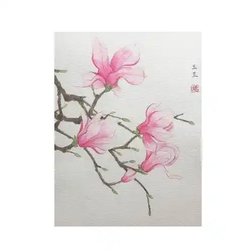 花水彩画水仙花水彩画